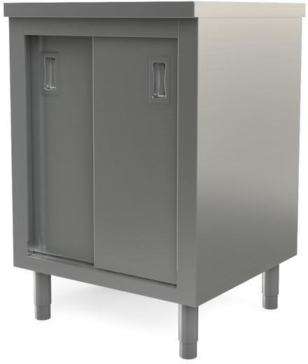 Tarrison - 24" x 24" Servery Work Table with Sliding Doors - C2424B