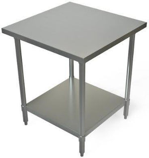 Tarrison - 24" x 24" Work Table with Galvanized Undershelf - WT-2424