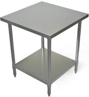 Tarrison - 24" x 24" Work Table with Stainless Steel Undershelf - SWT-2424