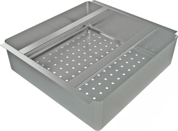 Tarrison - 24" x 24" x 5" Pre-Rinse Basket For Soiled Dishtable - PRB2424