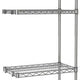 Tarrison - 24" x 24" x 63" 4-Tier Wire Add-On Shelving Unit with PolySeal Clear Epoxy Finish - A24246Z