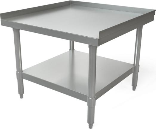 Tarrison - 24.125" x 24" x 24" Equipment Stand with Stainless Steel Legs & Undershelf - SES-2424