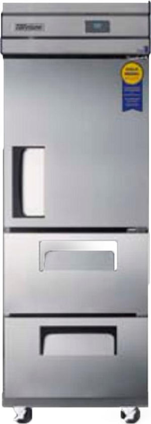 Tarrison - 29.25" Refrigerator with Half Door & 2 Drawers - TSR1D2