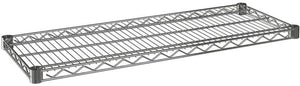 Tarrison - 30" x 14" Wire Shelf with PolySeal Clear Epoxy Finish - S1430Z