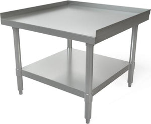 Tarrison - 30.125" x 24" x 24" Equipment Stand with Stainless Steel Legs & Undershelf - SES-2430