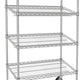Tarrison - 36" x 18" x 69" Mobile Slanted Shelf Merchandiser - MSSU18366C