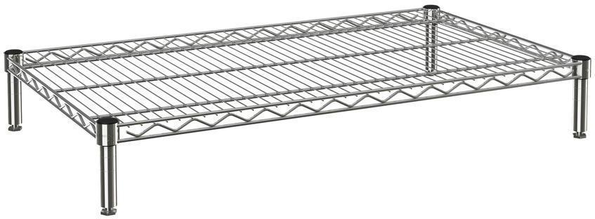 Tarrison - 36" x 21" x 6" Wire Platform with PolySeal Clear Epoxy Finish - P2136Z