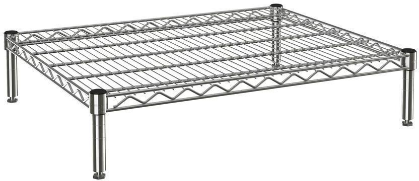 Tarrison - 36" x 24" x 6" Wire Platform with PolySeal Clear Epoxy Finish - P2436Z