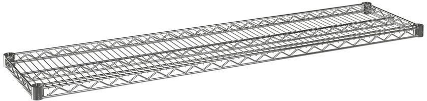 Tarrison - 42" x 14" Wire Shelf with Stainless Steel Finish - TS-S1442S