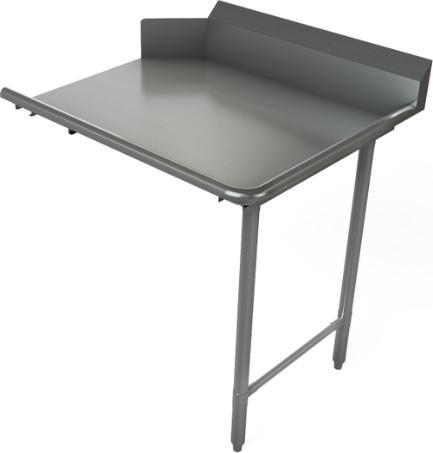Tarrison - 48" Straight Left-To-Right Clean Dishtable - CDT48R