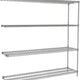 Tarrison - 48" x 14" x 74" 4-Tier Wire Add-On Shelving Unit with Chrome Finish - A14487C