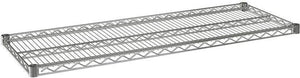 Tarrison - 48" x 18" Wire Shelf with PolySeal Clear Epoxy Finish - S1848Z