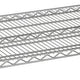 Tarrison - 48" x 24" Flex Mount Wire Shelf with Zinc Clear Epoxy Finish - SFM2448ZC