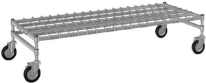 Tarrison - 48" x 24" x 12" Mobile Dunnage Rack with Mat - DMM2448Z