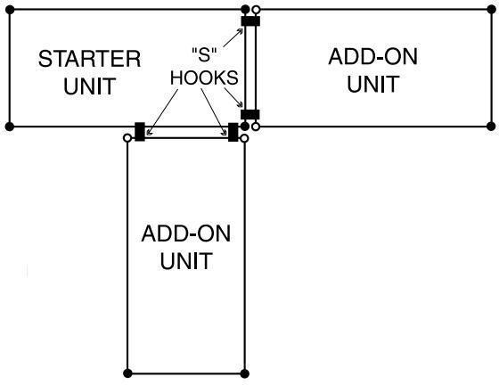 Tarrison - 48" x 24" x 74" 4-Tier Wire Add-On Shelving Unit with PolySeal Clear Epoxy Finish - A24487Z