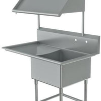 Tarrison - 51" Right-To-Left Undercounter Soiled Dishtable - UCD-SPDT-1L