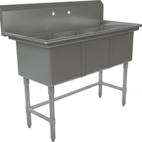 Tarrison - 51" Sink with 3 Compartments - PS3-15