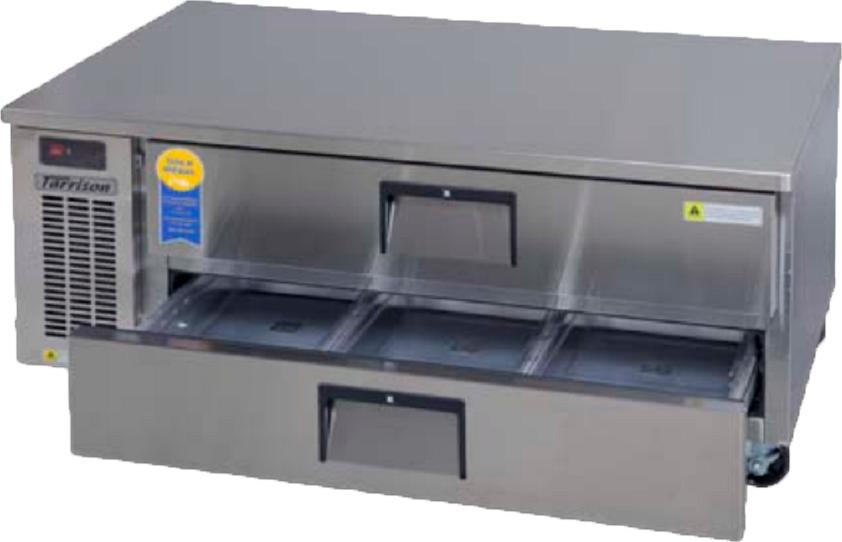 Tarrison - 52.25" Refrigerated Chef Base - TCB52D2