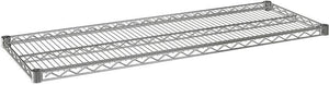 Tarrison - 54" x 18" Wire Shelf with PolySeal Clear Epoxy Finish - S1854Z