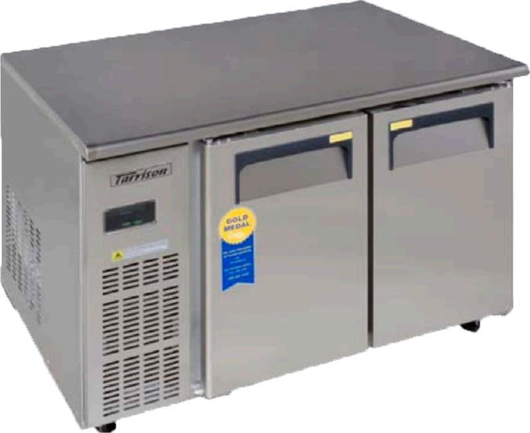 Tarrison - 59.5" Convert-a-Temp Undercounter Refrigerator/Freezer Combo with Side Mount Compressor - CTUCRF-260