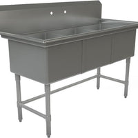 Tarrison - 60" Sink with 3 Compartments - PS3-18
