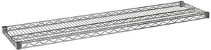 Tarrison - 60" x 14" Wire Shelf with PolySeal Clear Epoxy Finish - S1460Z