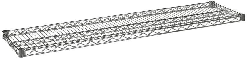 Tarrison - 60" x 14" Wire Shelf with Stainless Steel Finish - S1460S