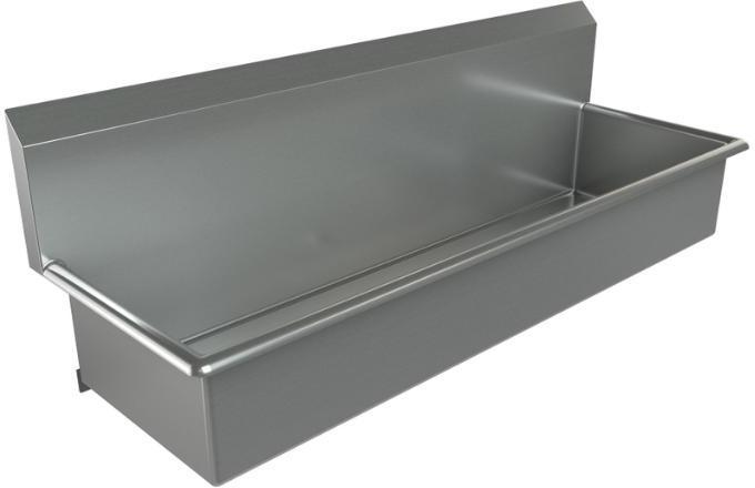 Tarrison - 60" x 16" Trough Sink with 1 Compartment - TS2060CC