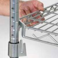 Tarrison - 60" x 18" Flex Mount Wire Shelf with PolySeal Clear Epoxy Finish - SFM1860Z