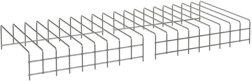Tarrison - 60" x 24" Bottle/Can Rack Dividers - BCR2460Z
