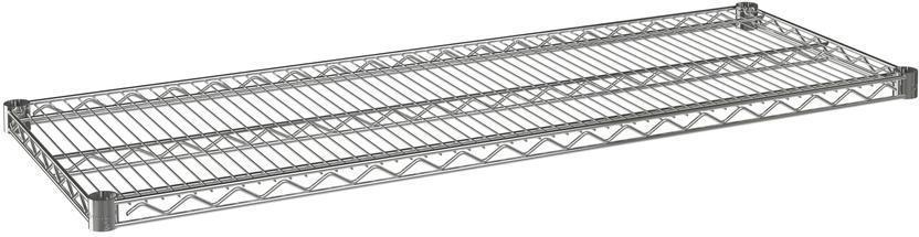 Tarrison - 60" x 24" Wire Shelf with Stainless Steel Finish - S2460S