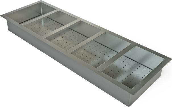 Tarrison - 70" x 23.5" Drop-In Cold Food Well Unit - IPD-5