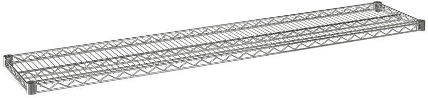Tarrison - 72" x 14" Wire Shelf with Chrome Plated Finish - S1472C