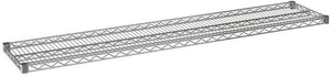Tarrison - 72" x 14" Wire Shelf with PolySeal Clear Epoxy Finish - S1472Z