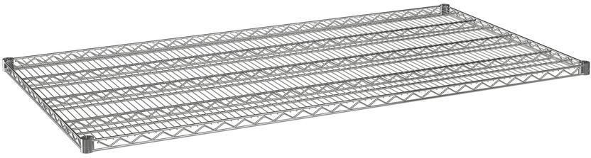 Tarrison - 72" x 30" Wire Shelf with PolySeal Clear Epoxy Finish - S3072Z
