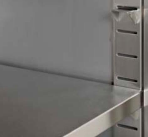 Tarrison - 84" Stainless Steel Middle Shelf - TSU84S