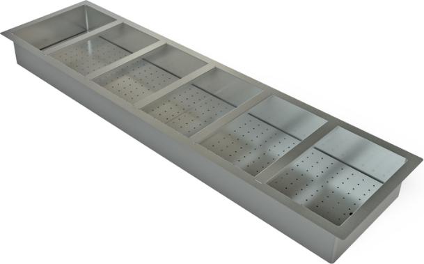 Tarrison - 84" x 23.5" Drop-In Cold Food Well Unit - IPD-6
