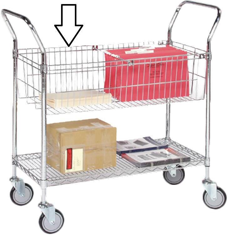 Tarrison - Basket Shelf For Mail Cart - BS1836C