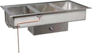 Tarrison - Drop-In Hot Food Electric Well Unit with Six Wet Bain Marie Wells - BM-6