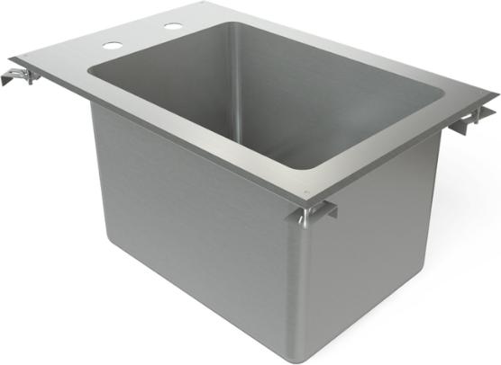 Tarrison - Drop-In Sink with 1 Compartment & 10" Deep Bowl - DI-1410-10