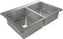 Tarrison - Drop-In Sink with 2 Compartments & 8