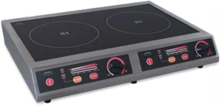 Tarrison - Induction Range Countertop with 2 Burners (4000 Watts) - CI-40-2LR