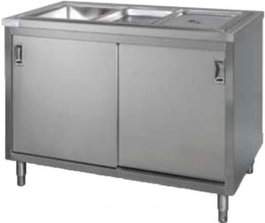 Tarrison - Serving Counter with Four Wet Bain Marie Wells - STCB-4-60