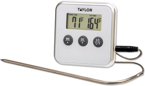 Taylor - Programmable Digital Probe Thermometer With Timer - T1574