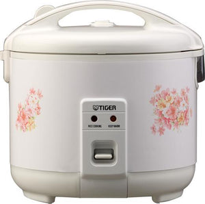 Tiger - 10 Cup Lovely Flower Electric Rice Cooker/Warmer (650 Wattage) - JNP-1800