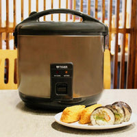 Tiger - 3 Cup Electric Rice Cooker/Warmer (305 Wattage) - JNP-S55U