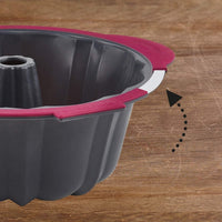 Trudeau - 10 Cup Structure Silicone Pro Fluted Cake Pan - 09915136