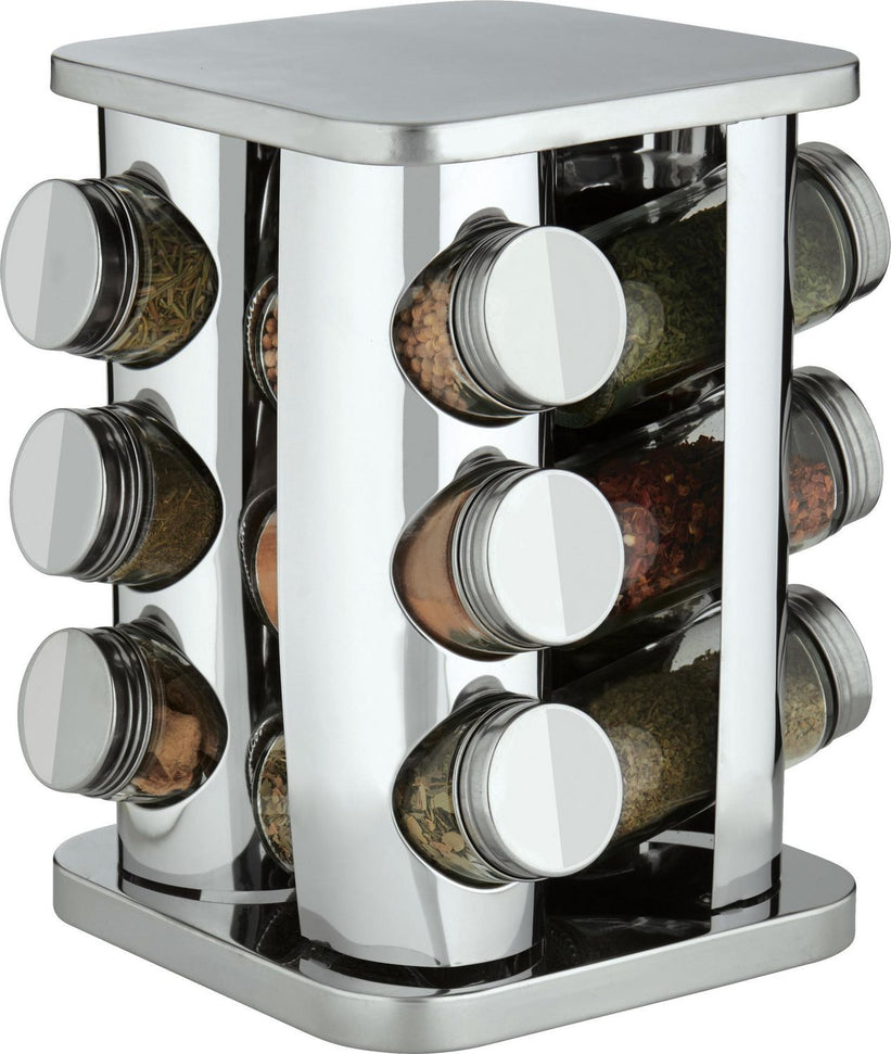 Trudeau - 12 Bottle Square Spice Carousel - 07118064