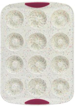 Trudeau - 12 Count Donut Pan Confetti Fuchsia - 05120071