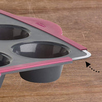 Trudeau - 12 Count Structure Silicone Pro Muffin Pan - 09912094